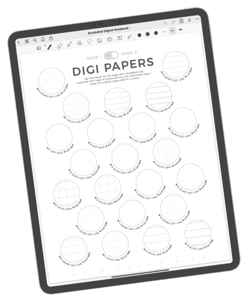 Brookebot Digital Noteband Digi Paper Thumbnail Index 02