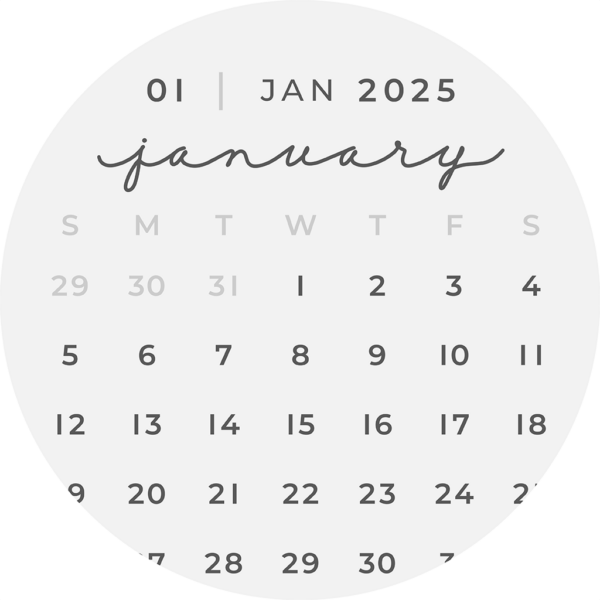 Jan 2024 Dec 2024 Zoom Future Log January Digital Planner iPad Goodnotes Calendar